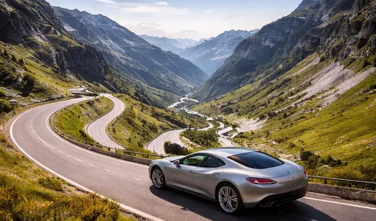 Alps to Amalfi in a Ferrari Roma