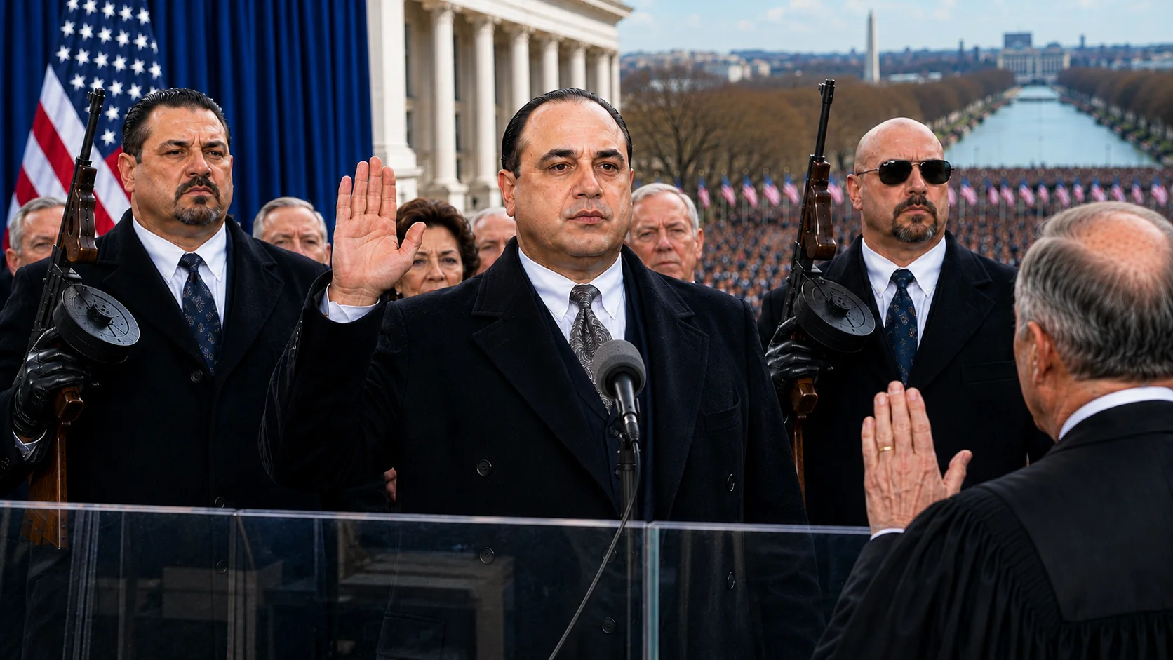Al Capone becomes president