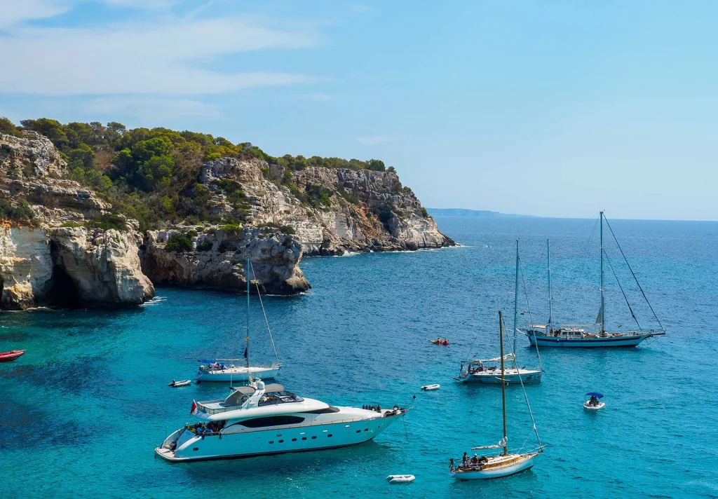 Cala Marcella in Menorca