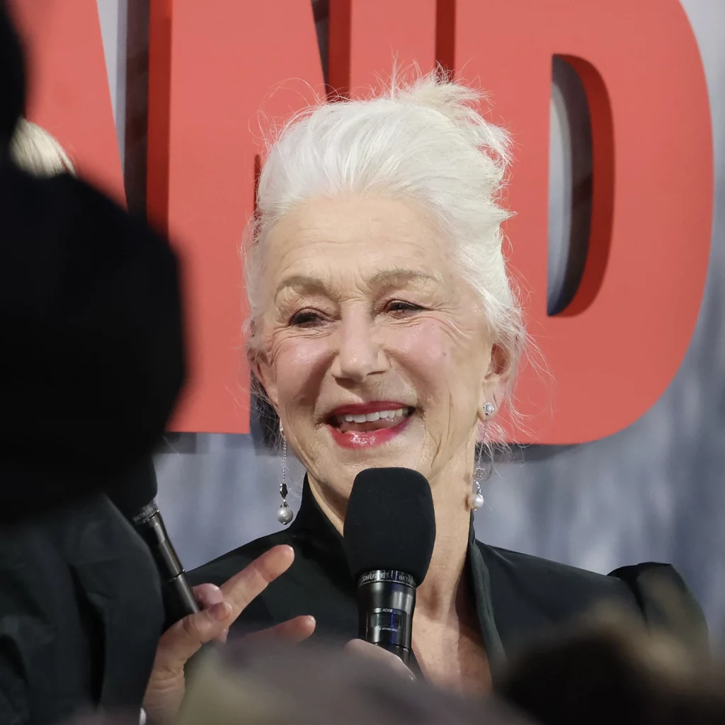 Helen Mirren MobLand interview at the London premiere