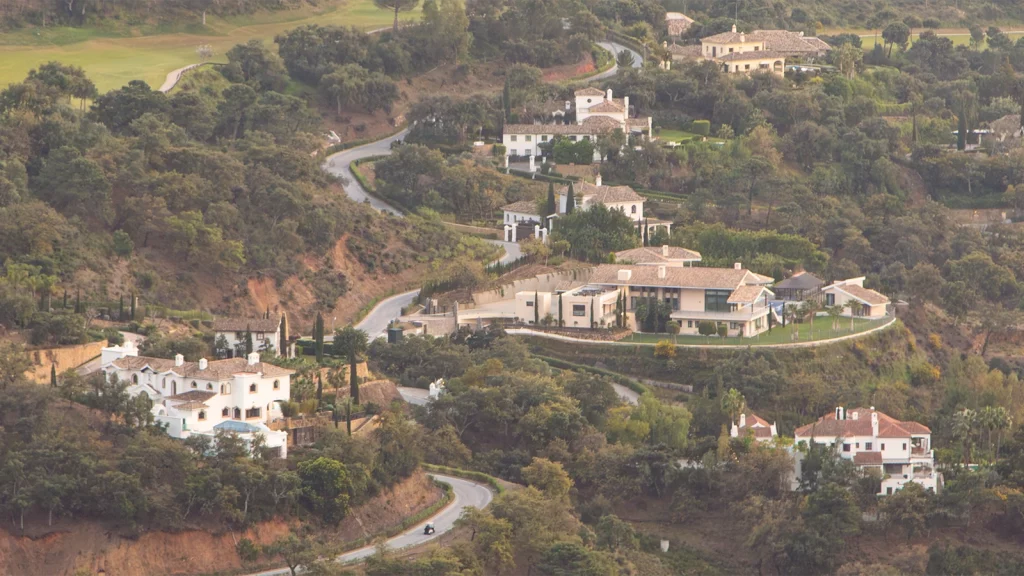 La Zagaleta property in the hills of Benahavís near Marbella on the Costa del Sol