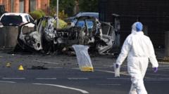 Police station car bomb accused appears in court