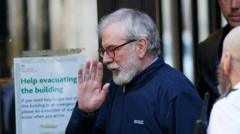 Closing arguments begin in civil case against Gerry Adams