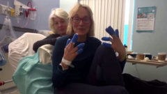 BBC presenter Louise Minchin taken to hospital with frostbite during Artic challenge