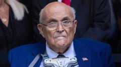 Giuliani recovering from pneumonia and 'now breathing on his own'