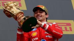 Leclerc wins dramatic British GP from Russell & Hamilton