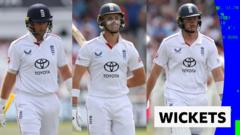'Trent Bridge falls silent!' – England lose three early wickets