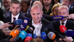 Rumen Radev's party wins Bulgarian election